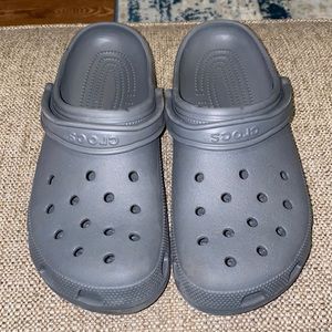CROCS | Shoes | Mens Grey Crocs Size | Poshmark